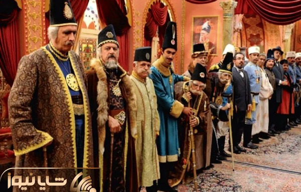 عکس پشت صحنه قهوه تلخ خواستگاری بابا اتی