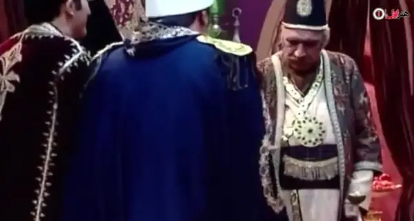 عکس پشت صحنه قهوه تلخ خواستگاری بابا اتی