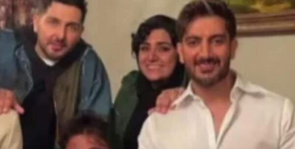 عکس پشت صحنه ملکه گدایان فرزاد فرزین