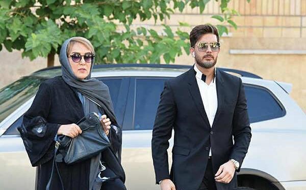 عکس پشت صحنه ملکه گدایان فرزاد فرزین