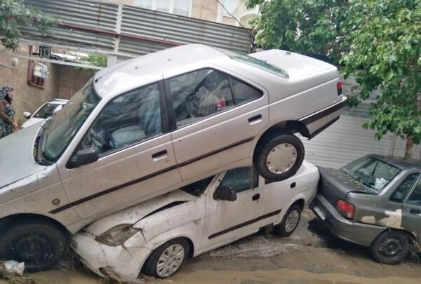 عکس سیل وحشتناک