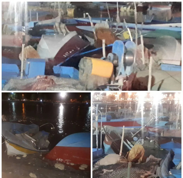 عکس از سونامی وحشتناک