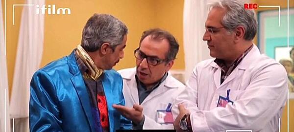 عکس پشت صحنه های سریال در حاشیه 1