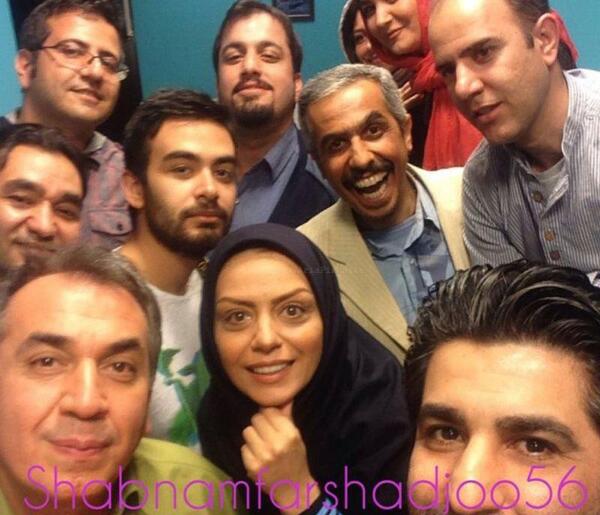 عکس پشت صحنه های سریال حاشیه