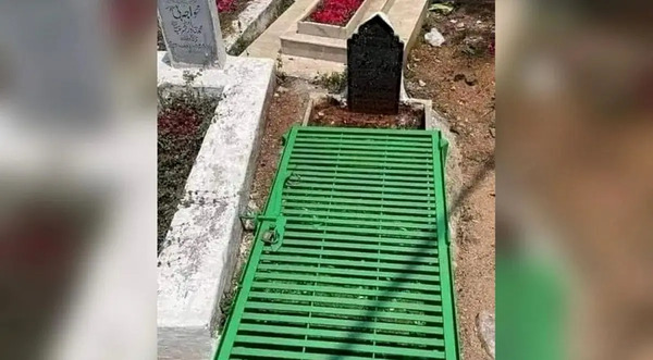 عکس وحشتناک قبر