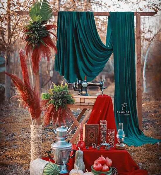عکس یلدایی آتلیه ای