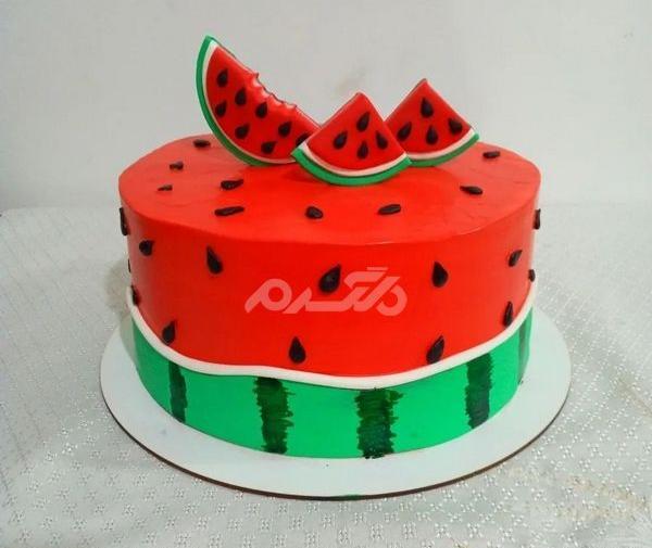 عکس کیک واسه شب یلدا