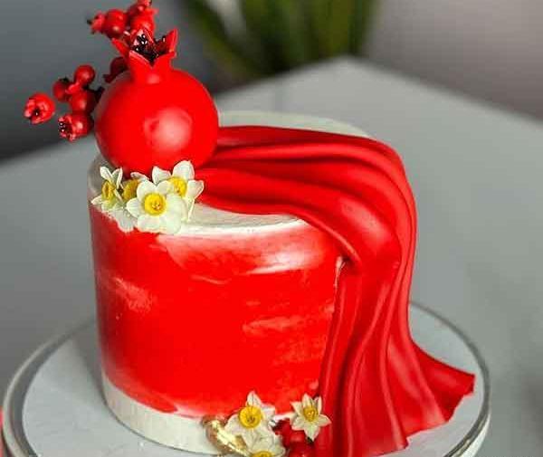 عکس کیک واسه شب یلدا