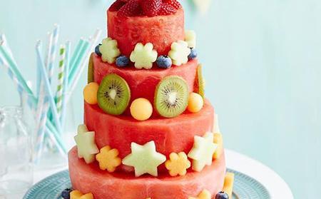 عکس هندوانه شب یلدا تزیین