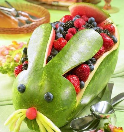 عکس هندوانه شب یلدا تزیین