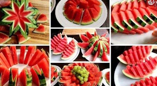 عکس های هندوانه شب یلدا