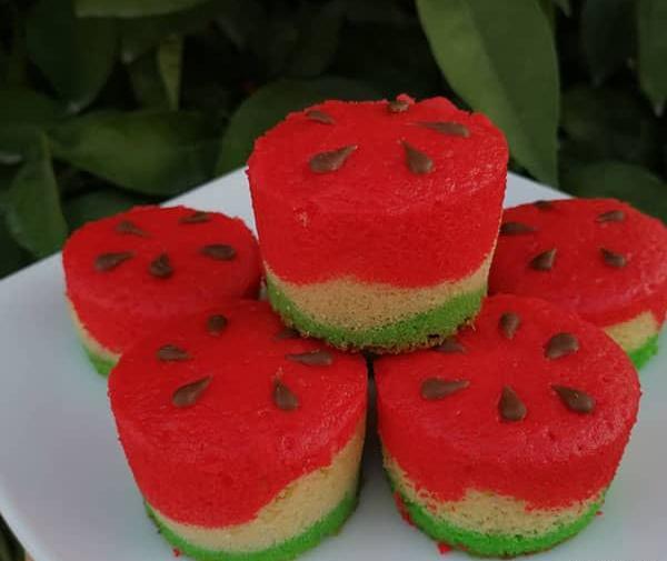 عکس کیک شب یلدا هندوانه ای