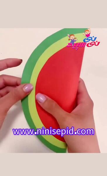 عکس کاردستی شب یلدا هندوانه