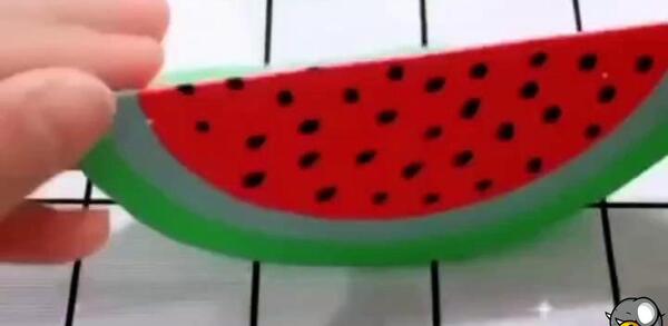 عکس کاردستی شب یلدا هندوانه