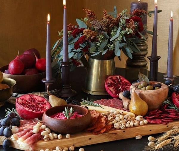 عکس هایی از سفره ی شب یلدا
