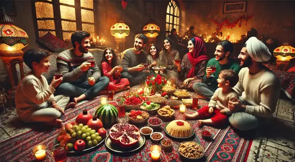 قدیمی ترین عکس شب یلدا