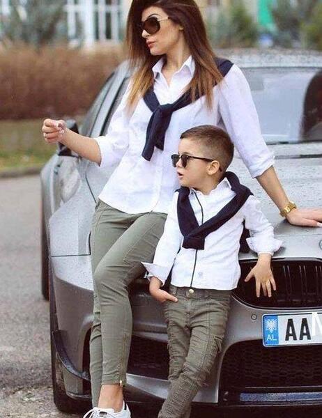 عکس یلدا مادر پسری