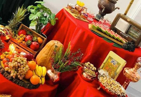 عکس سفره یلدا برای استوری