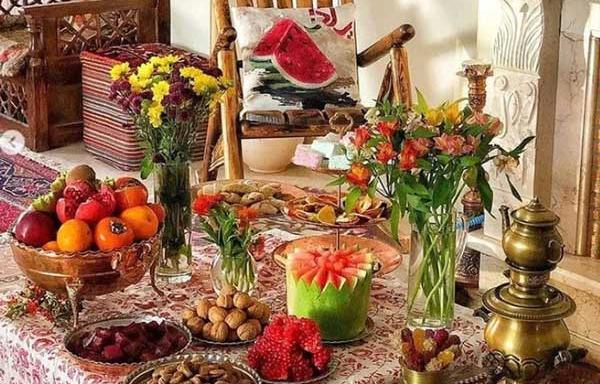 عکس سفره یلدا برای استوری