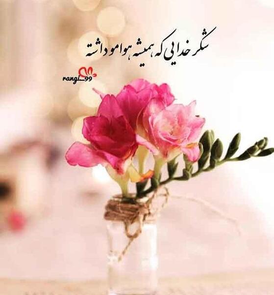 بهترین عکس خدایا شکرت
