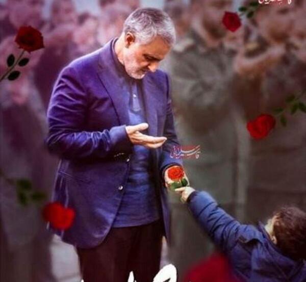 بهترین عکس رهبر با سردار سلیمانی