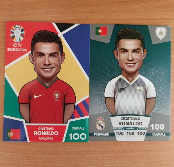 عکس رونالدو یورو ۱۰۰