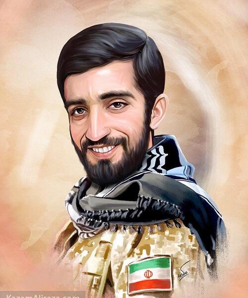 بهترین عکس شهید حججی