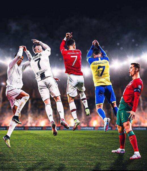 بهترین عکس کریستیانو رونالدو در النصر