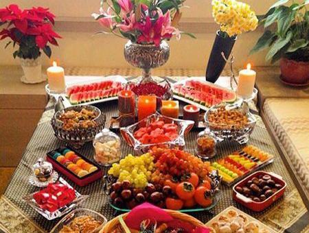 بهترین عکس سفره شب یلدا