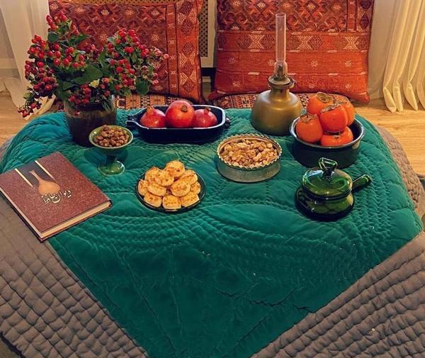 بهترین عکس سفره شب یلدا