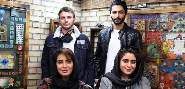 عکس پشت صحنه ی سریال سرنوشت