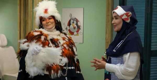 عکس پشت صحنه ی کلبه ی عمو پورنگ قسمت آخر