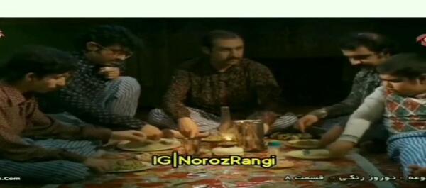 عکس پشت صحنه نوروز رنگی خنده دار