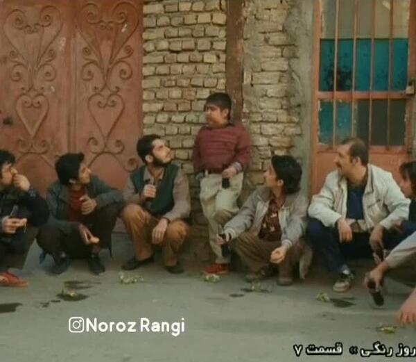 عکس پشت صحنه نوروز رنگی خنده دار