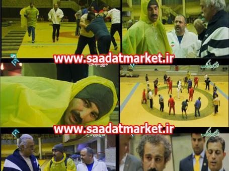 عکس پشت صحنه کشتی نقی معمولی