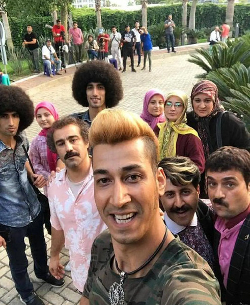 عکس پشت صحنه فیلم نقی معمولی