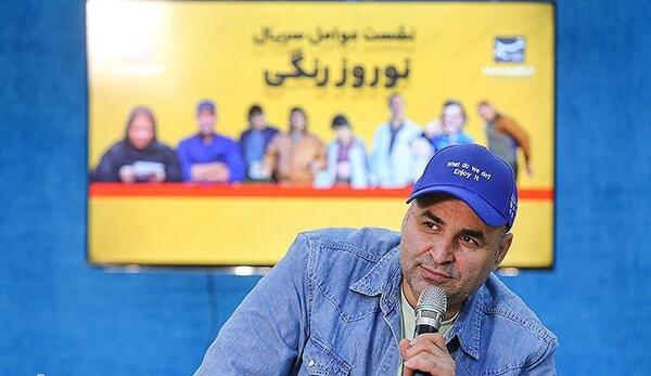 عکس پشت صحنه نوروز رنگی کامل