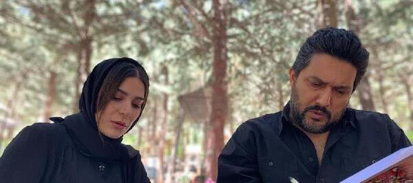 عکس پشت صحنه سریال میخواهم زنده بمانم
