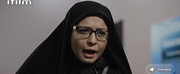 عکس پشت صحنه کیمیا قسمتی که آرش کیمیا را زد