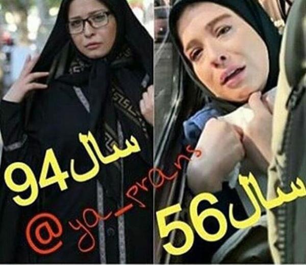 عکس پشت صحنه کیمیا قسمتی که آرش کیمیا را زد