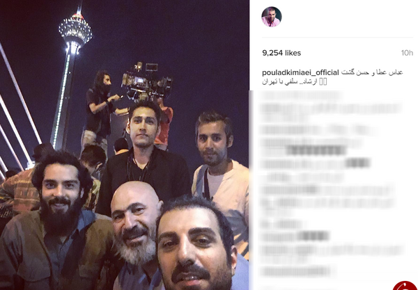 عکس پشت صحنه گشت ارشاد 2