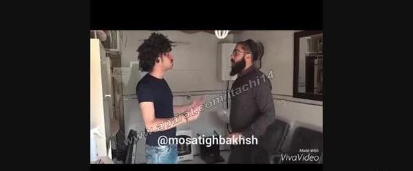 عکس پشت صحنه کیمیا خنده دار