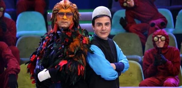 عکس پشت صحنه کلبه عمو پورنگ قسمت اول