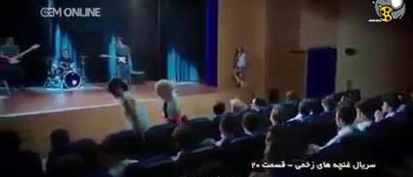عکس پشت صحنه سریال غنچه های زخمی قسمت آخر دوبله فارسی