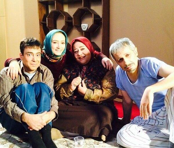 عکس پشت صحنه سریال طنز مهران مدیری