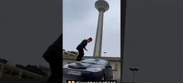 عکس طنز پریسا جدید پشت صحنه