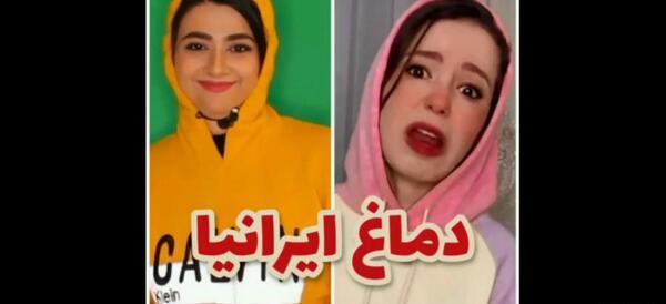عکس طنز پریسا جدید پشت صحنه