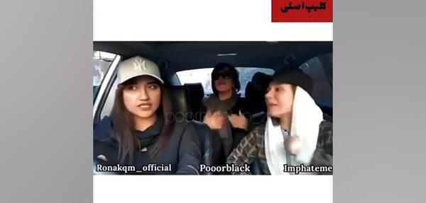 عکس طنز پریسا جدید پشت صحنه