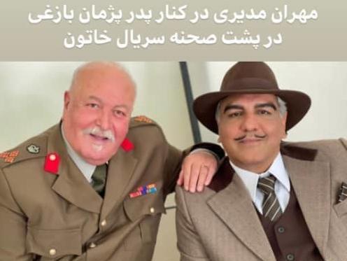 عکس پشت صحنه سریال های طنز مهران مدیری
