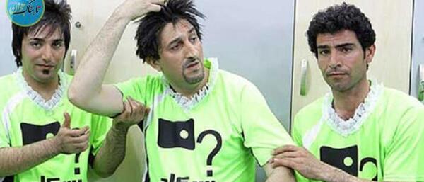 عکس پشت صحنه سریال های طنز مهران مدیری